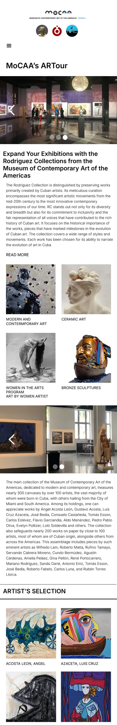 MoCAA’s ARTour — mobile