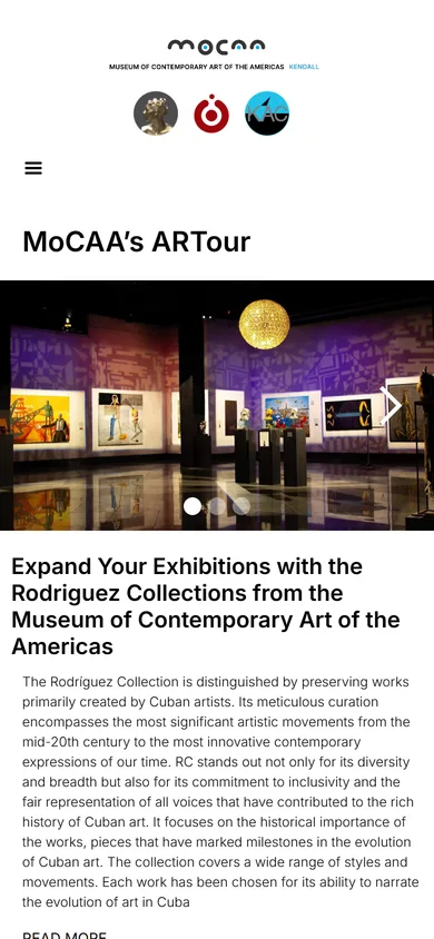 MoCAA’s ARTour — mobile