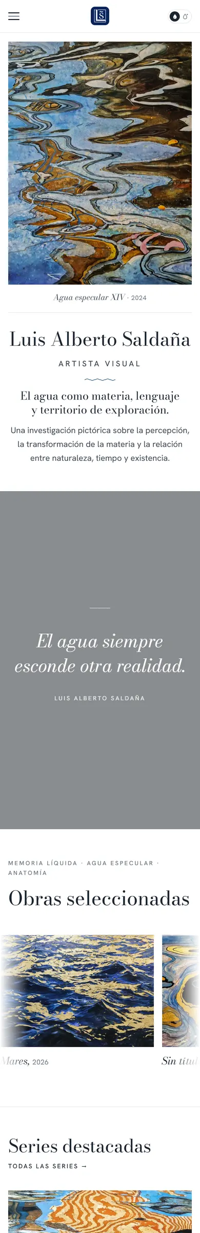 Luis Alberto Saldaña — mobile